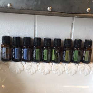 DoTerra oils. Lot of 9 / 15 ml bottles.
